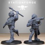 Tabletop Terrain Miniature GrimGuard Divers