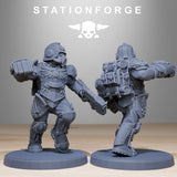 Tabletop Terrain Miniature GrimGuard Elites