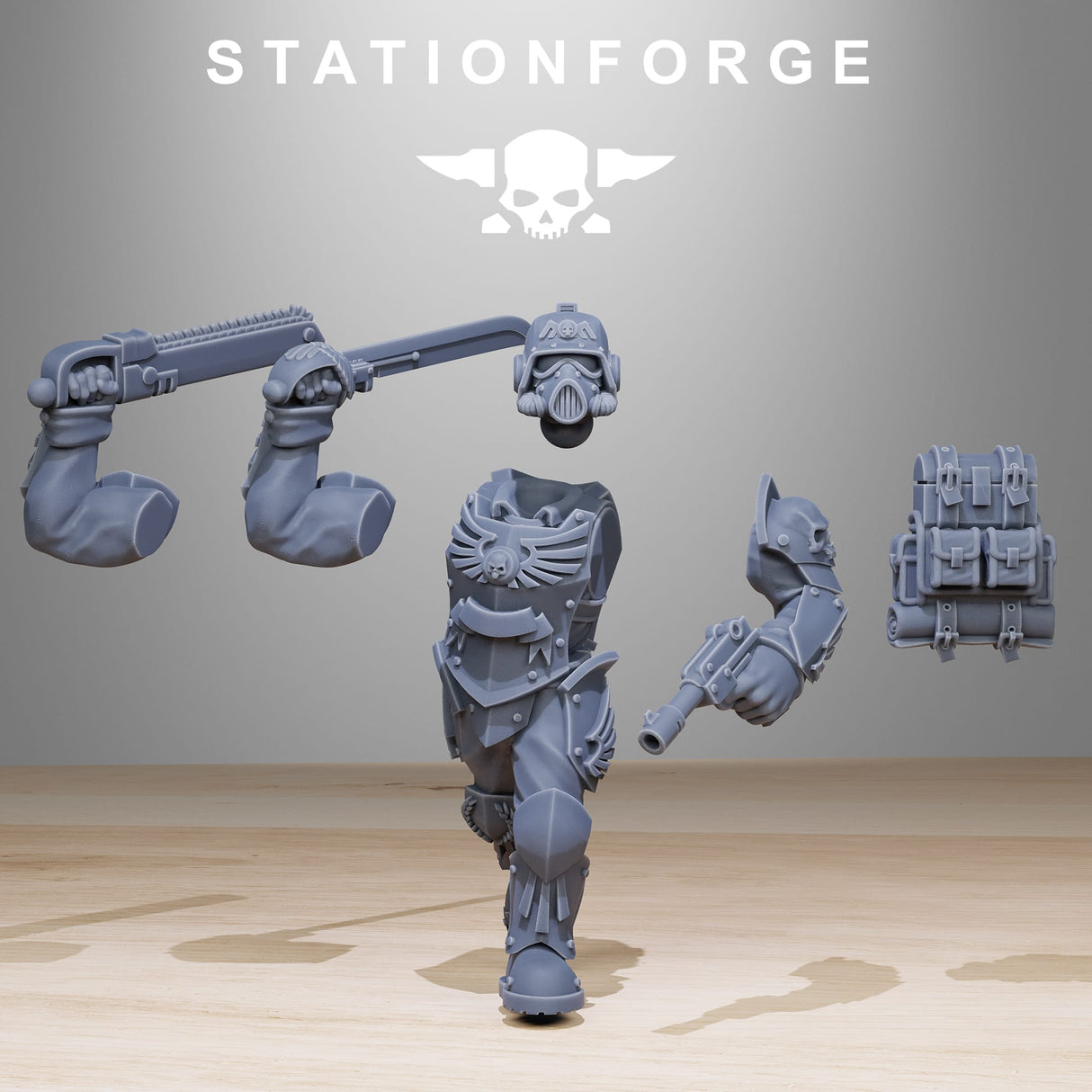 Tabletop Terrain Miniature GrimGuard Elites