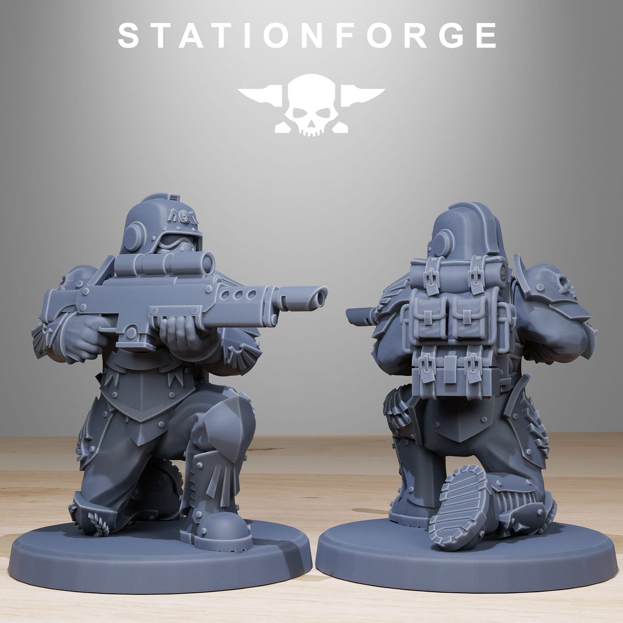 Tabletop Terrain Miniature GrimGuard Elites