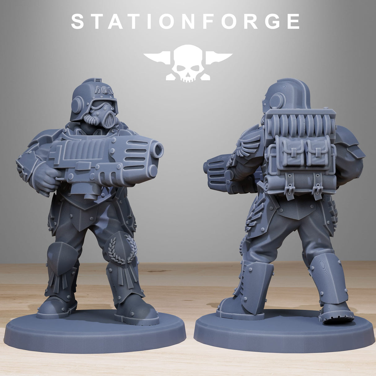 Tabletop Terrain Miniature GrimGuard Elites