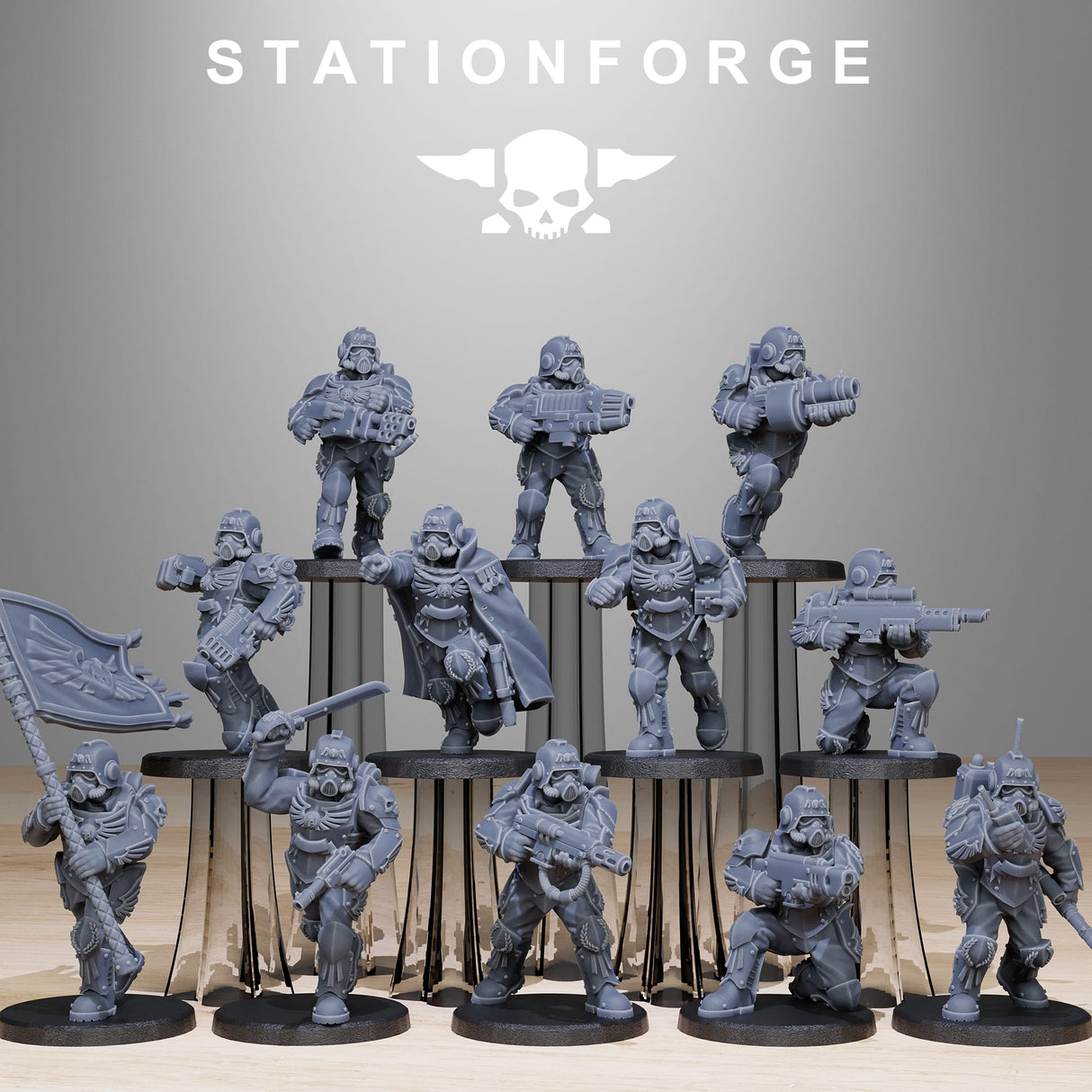 Tabletop Terrain Miniature GrimGuard Elites