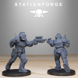 Tabletop Terrain Miniature GrimGuard Enforcers
