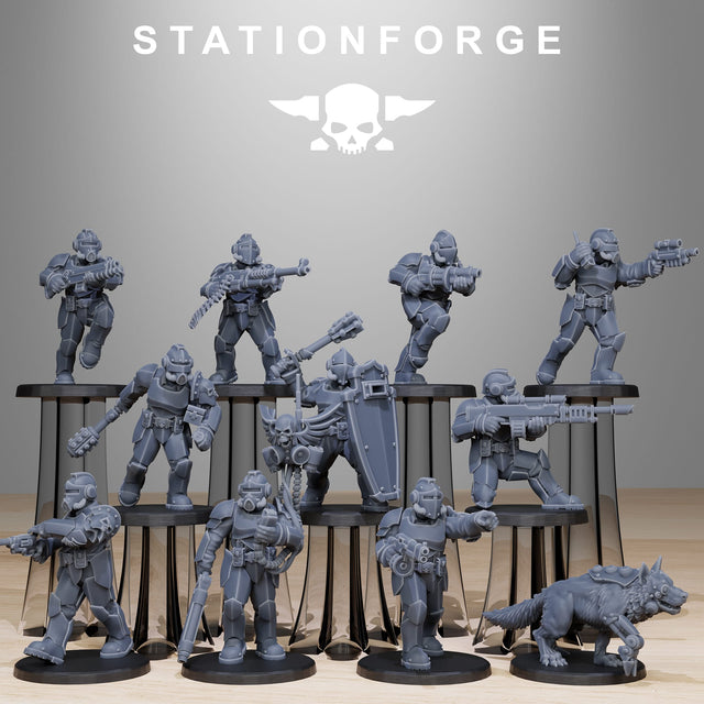 Tabletop Terrain Miniature GrimGuard Enforcers