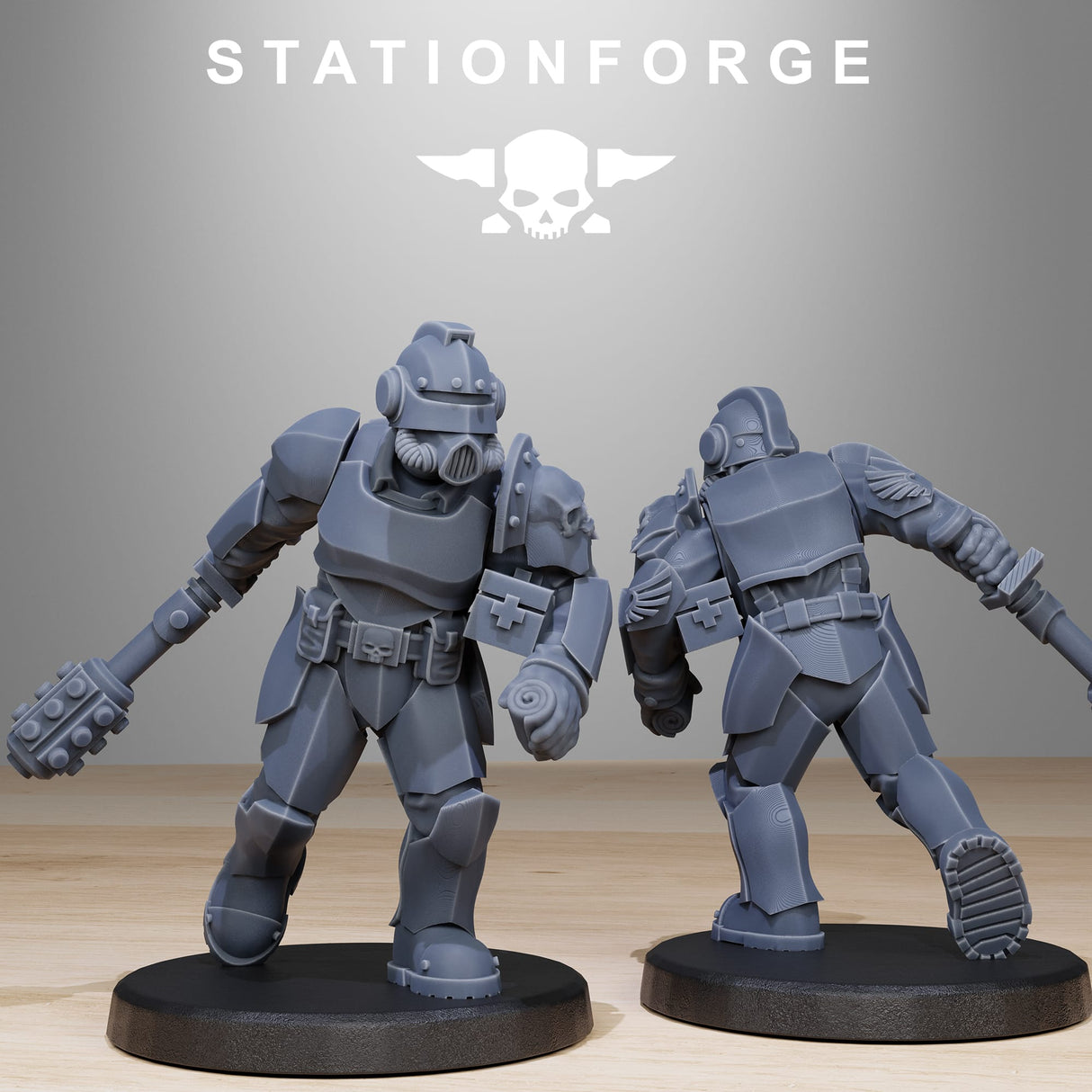 Tabletop Terrain Miniature GrimGuard Enforcers