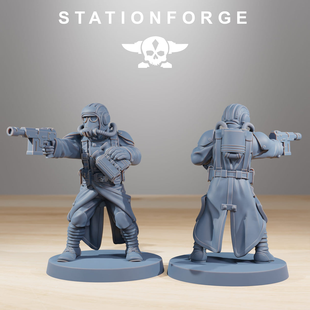 Tabletop Terrain Miniature GrimGuard Flame Tank