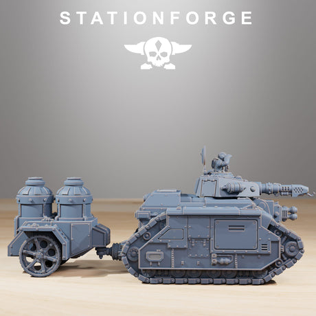 Tabletop Terrain Miniature GrimGuard Flame Tank