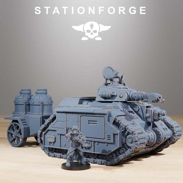 Tabletop Terrain Miniature GrimGuard Flame Tank