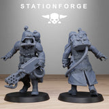 Tabletop Terrain Miniature GrimGuard Flamers