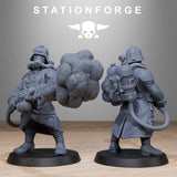 Tabletop Terrain Miniature GrimGuard Flamers
