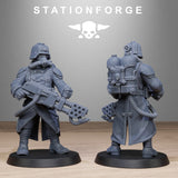 Tabletop Terrain Miniature GrimGuard Flamers