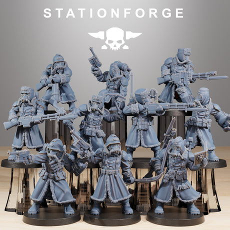 Tabletop Terrain Miniature GrimGuard Frostwatch