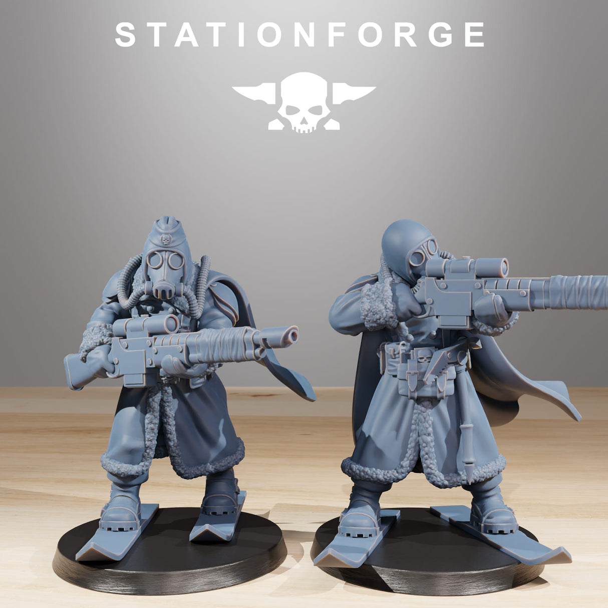 Tabletop Terrain Miniature GrimGuard Frostwatch Marksmen
