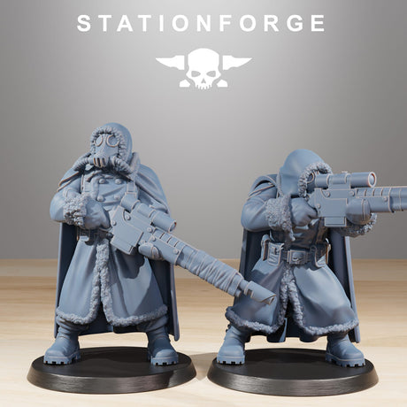 Tabletop Terrain Miniature GrimGuard Frostwatch Marksmen