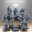 Tabletop Terrain Miniature GrimGuard Frostwatch Marksmen