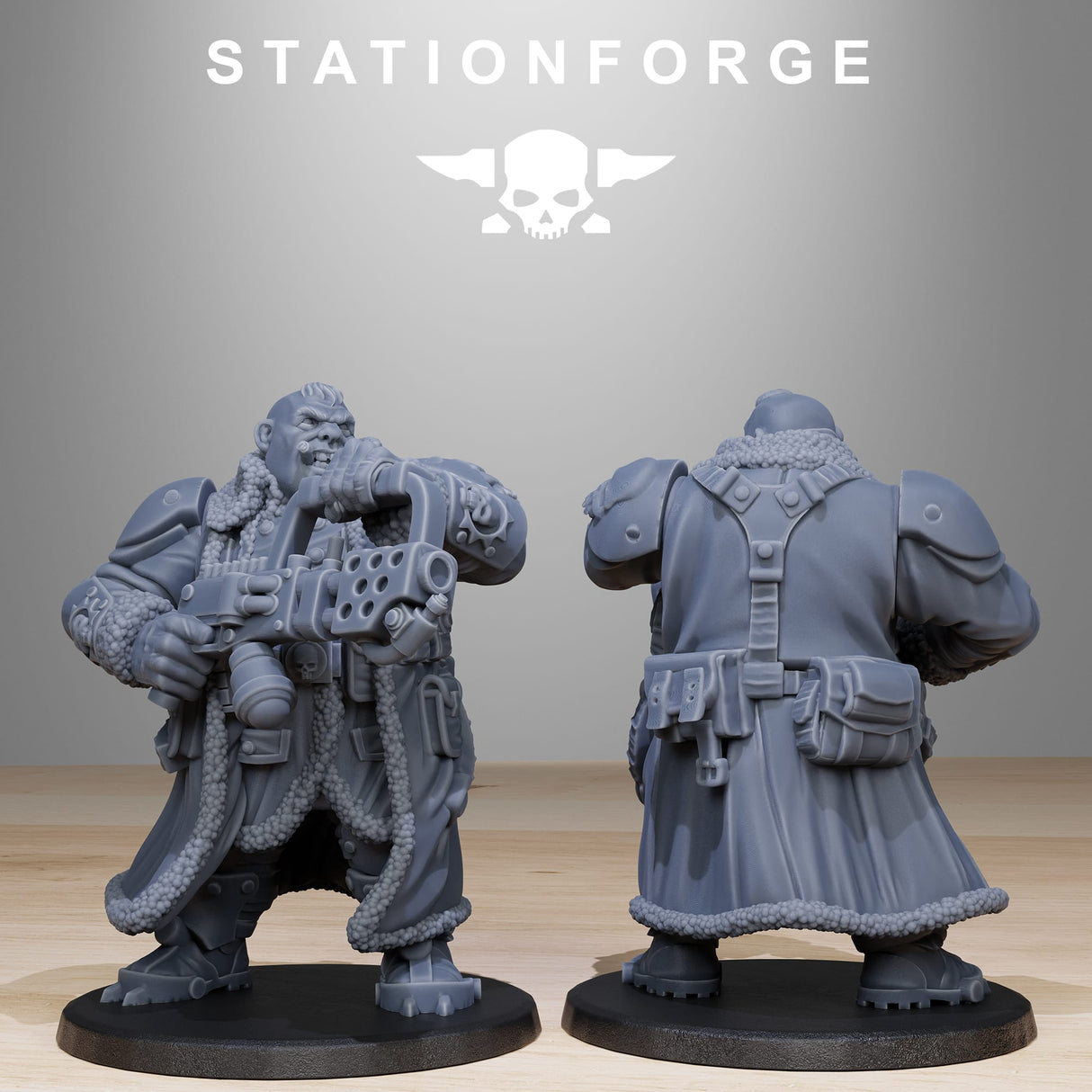 Tabletop Terrain Miniature GrimGuard Frostwatch Mutants