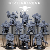 Tabletop Terrain Miniature GrimGuard Frostwatch Mutants