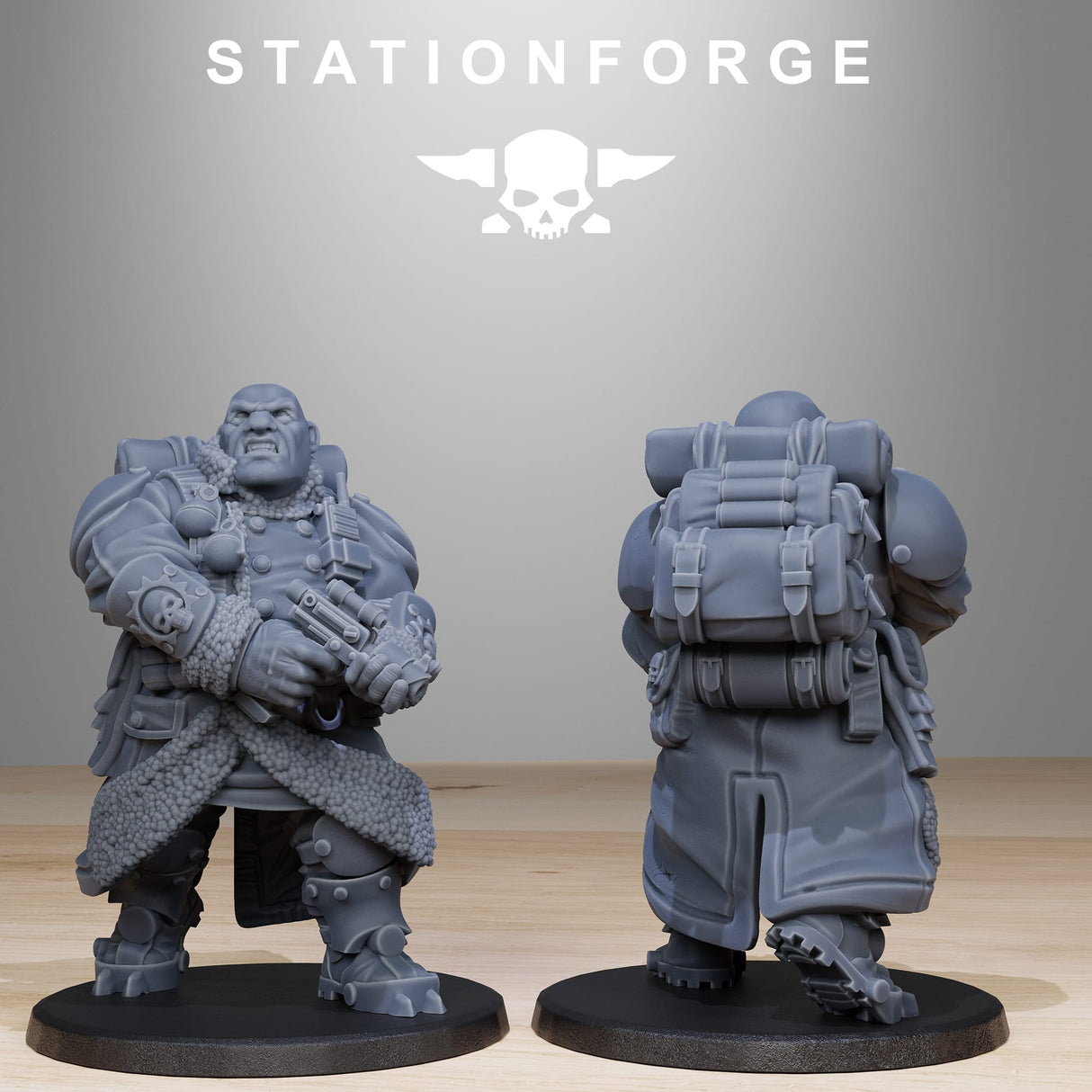 Tabletop Terrain Miniature GrimGuard Frostwatch Mutants