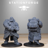 Tabletop Terrain Miniature GrimGuard Frostwatch Mutants