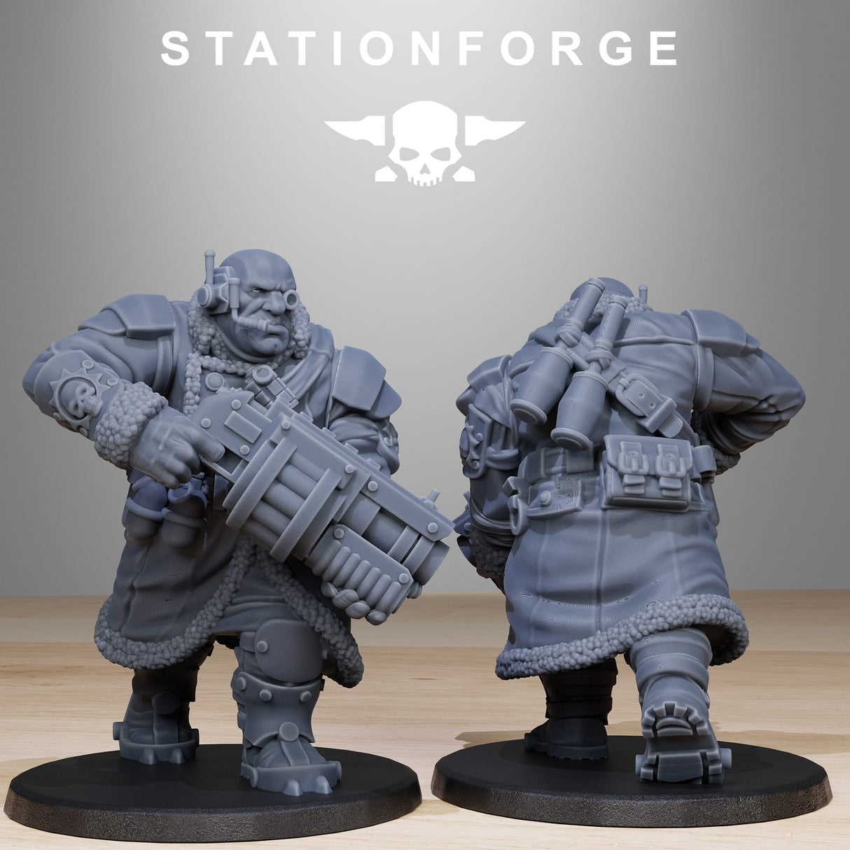 Tabletop Terrain Miniature GrimGuard Frostwatch Mutants