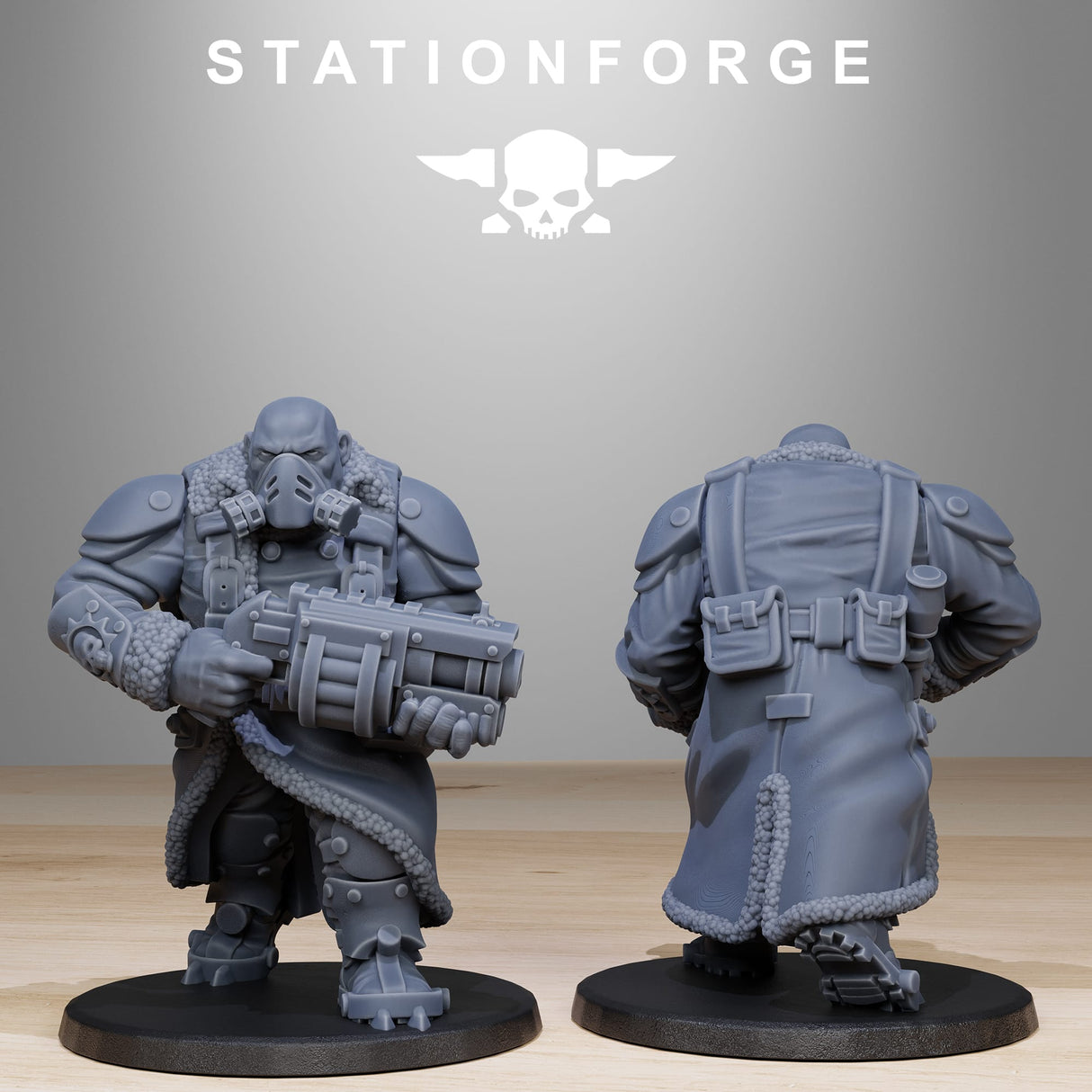 Tabletop Terrain Miniature GrimGuard Frostwatch Mutants