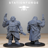 Tabletop Terrain Miniature GrimGuard Frostwatch Mutants