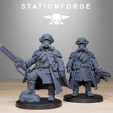 Tabletop Terrain Miniature GrimGuard Frostwatch Officer