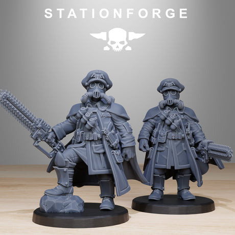 Tabletop Terrain Miniature GrimGuard Frostwatch Officer