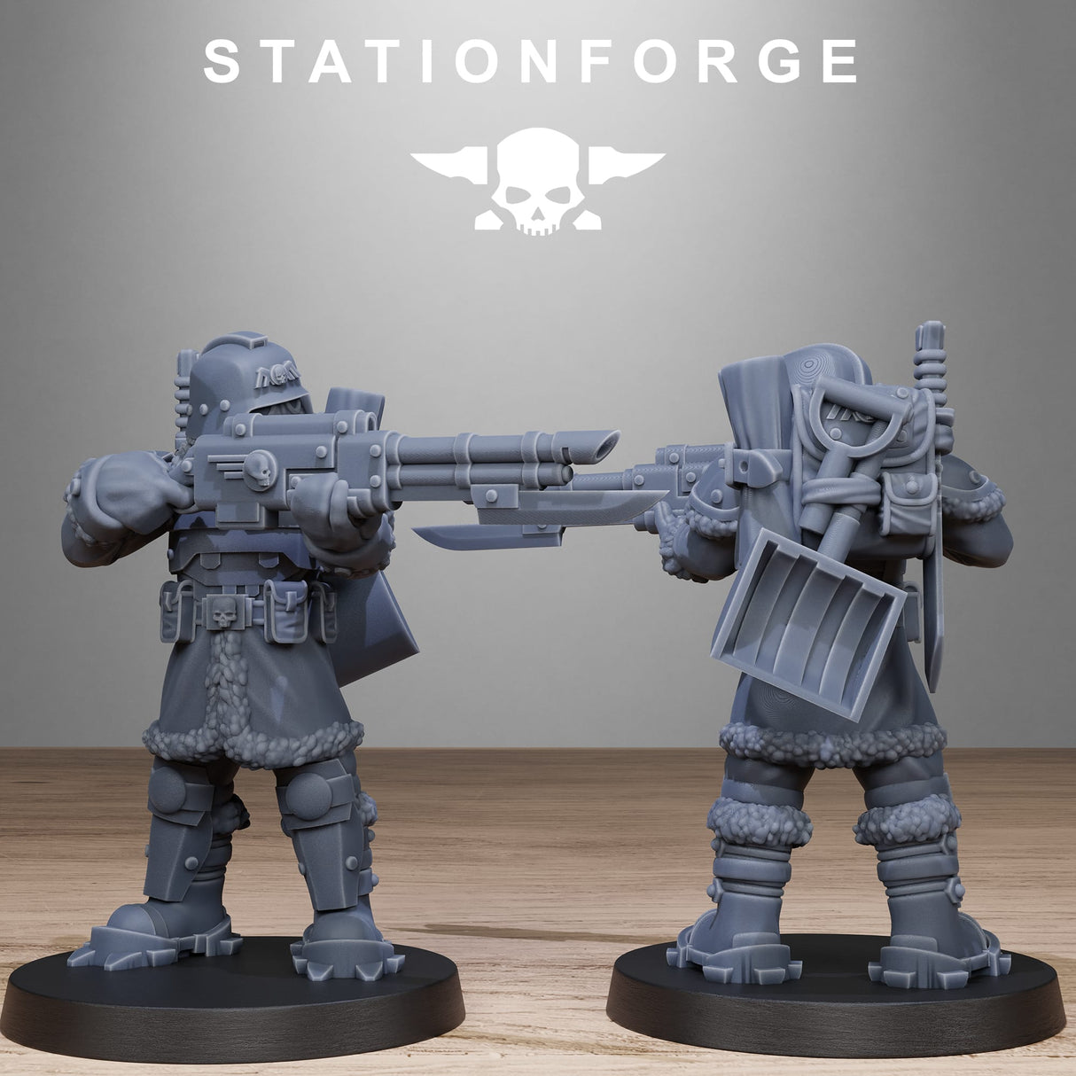 Tabletop Terrain Miniature GrimGuard Frostwatch Patrol