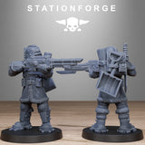 Tabletop Terrain Miniature GrimGuard Frostwatch Patrol