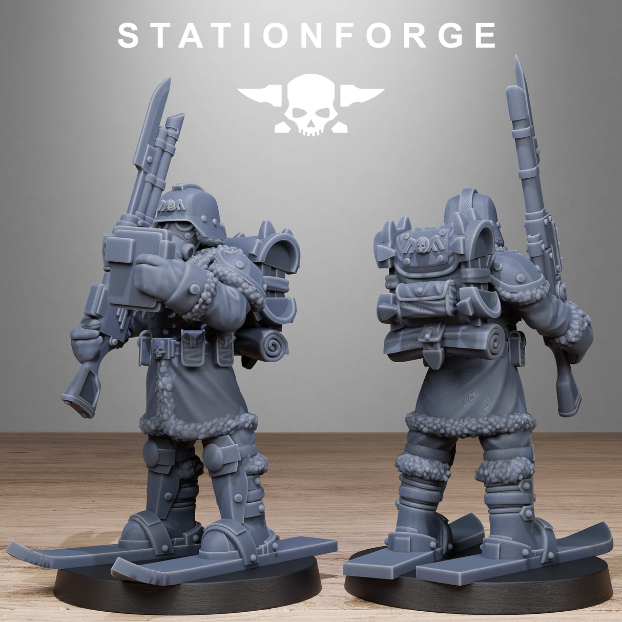Tabletop Terrain Miniature GrimGuard Frostwatch Patrol