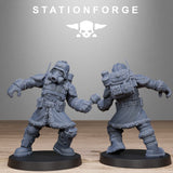 Tabletop Terrain Miniature GrimGuard Frostwatch Patrol