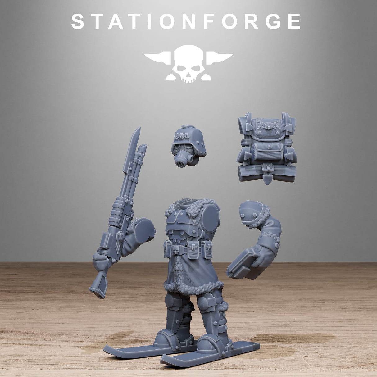 Tabletop Terrain Miniature GrimGuard Frostwatch Patrol