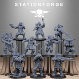 Tabletop Terrain Miniature GrimGuard Frostwatch Patrol