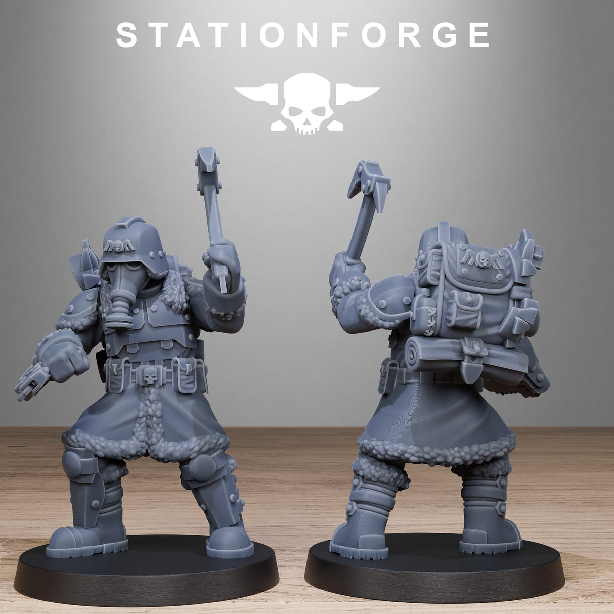 Tabletop Terrain Miniature GrimGuard Frostwatch Patrol