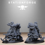 Tabletop Terrain Miniature GrimGuard FrostWatch Snowbikers