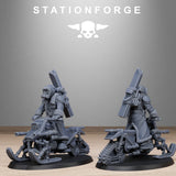 Tabletop Terrain Miniature GrimGuard FrostWatch Snowbikers