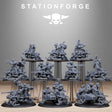 Tabletop Terrain Miniature GrimGuard FrostWatch Snowbikers