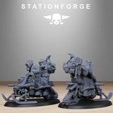 Tabletop Terrain Miniature GrimGuard FrostWatch Snowbikers