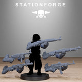 Tabletop Terrain Miniature GrimGuard German Weapons Pack