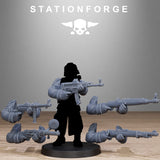 Tabletop Terrain Miniature GrimGuard German Weapons Pack