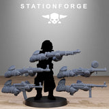 Tabletop Terrain Miniature GrimGuard German Weapons Pack