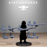 Tabletop Terrain Miniature GrimGuard German Weapons Pack