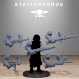 Tabletop Terrain Miniature GrimGuard German Weapons Pack