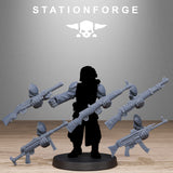 Tabletop Terrain Miniature GrimGuard German Weapons Pack