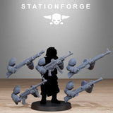 Tabletop Terrain Miniature GrimGuard German Weapons Pack