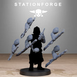 Tabletop Terrain Miniature GrimGuard German Weapons Pack