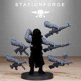 Tabletop Terrain Miniature GrimGuard German Weapons Pack