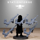 Tabletop Terrain Miniature GrimGuard German Weapons Pack