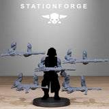 Tabletop Terrain Miniature GrimGuard German Weapons Pack
